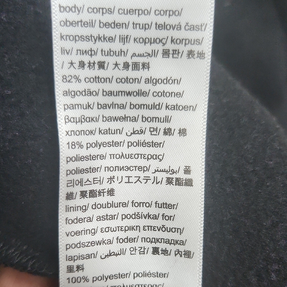 NWOTCalvin Klein Collection Black High Collar Performance Jacket - Picture 7 of 7